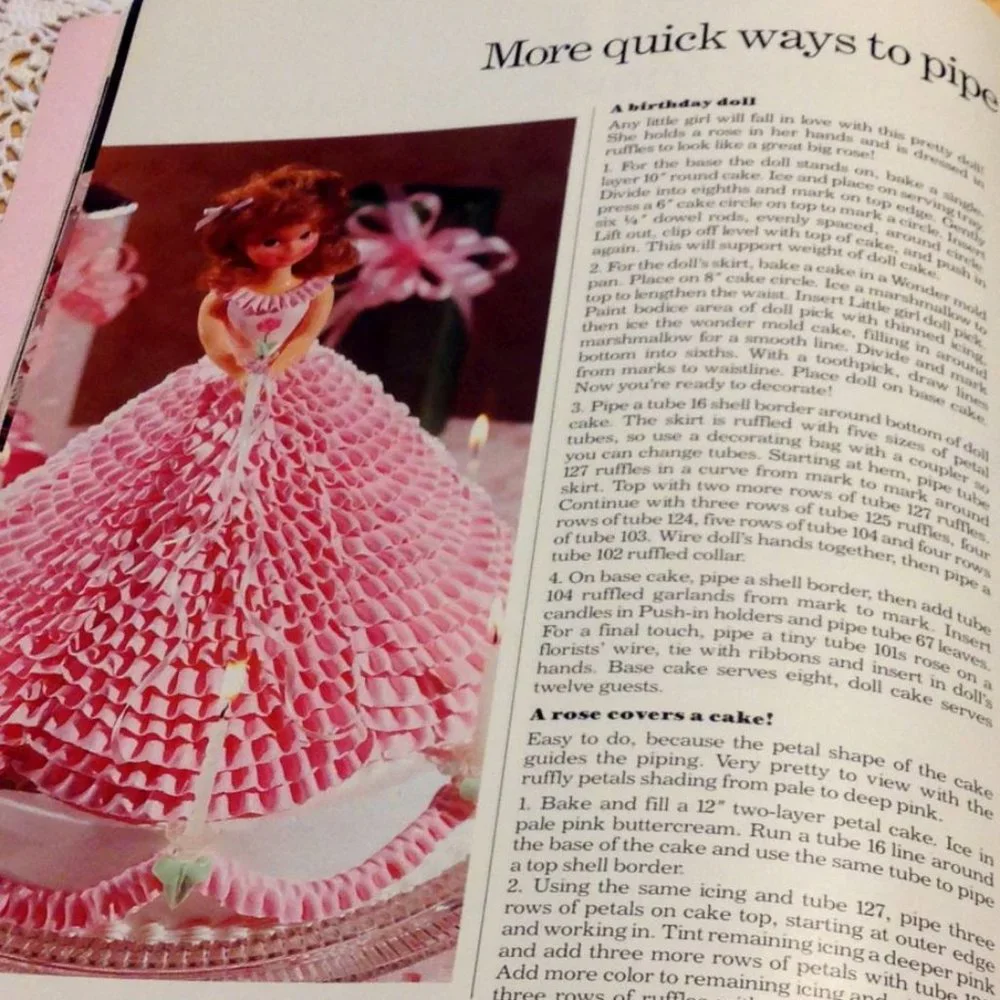 Wilton Celebrates the Rose, 1984 Cake Decorating